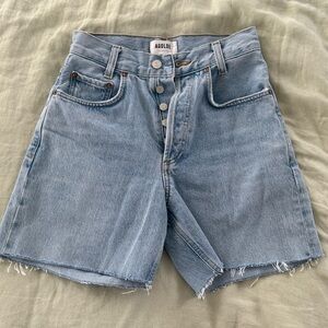 AGOLDE Women’s Denim High Waist Shorts Size 23